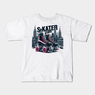 Roller skates Kids T-Shirt